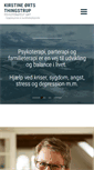 Mobile Screenshot of kirstine-oerts.dk